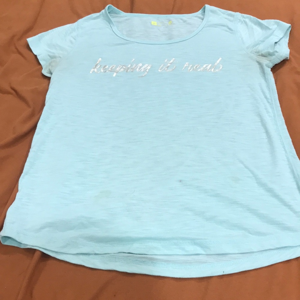 Xersion Aqua women’s workout shirt. Size medium